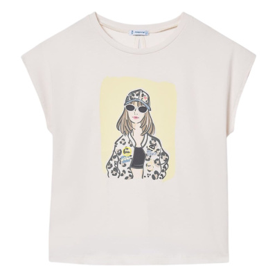 Футболка Mayoral 6010/11 молочный 01